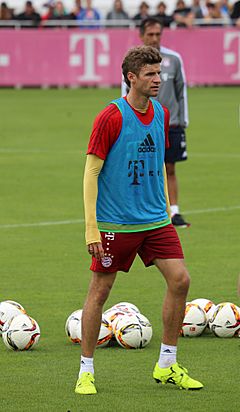 Thomas Mueller Training FC Bayern München-5
