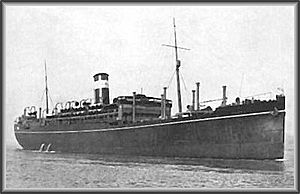 Troopship, the HMT Rohna