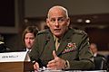 U.S. Marine Corps Gen. John F. Kelly, the commander of U.S. Southern Command, testifies before the Senate Armed Services Committee in review of the National Defense Authorization Budget Request for Fiscal Year 140313-D-KC128-068