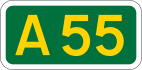 A55 road shield