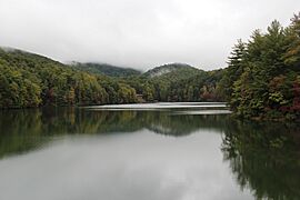 Unicoi State Park lake, October 2014 2