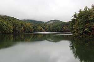 Unicoi State Park lake, October 2014 2