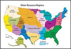 Water Resource Regions of the United States of America