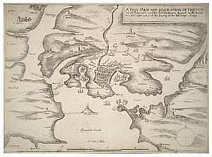 Wenceslas Hollar - Siege of Plymouth