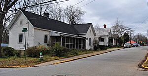 Yonah & Satula Ave's, photographer facing south