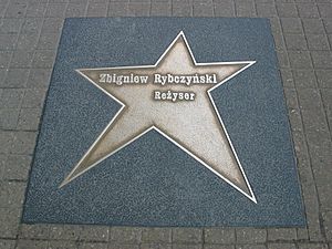 Zbigniew Rybczynski gwiazda Lodz