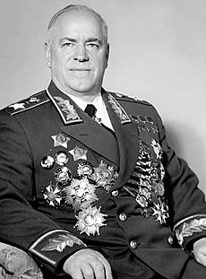 Георгий Константинович Жуков в военной форме