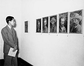 07-30-1953 11697 Akihito bij Van Gogh (6741938153)