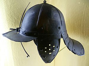17thC dragoon's helmet.JPG