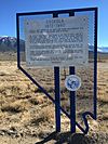 2015-01-14 11 21 18 Osceola, Nevada historical marker along U.S. Routes 6 and 50 in White Pine County, Nevada.JPG