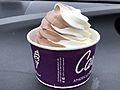 2020-03-16 16 48 45 Small serving of chocolate-vanilla soft-serve ice cream at the Carvel off of Denow Road in Hopewell Township, Mercer County, New Jersey
