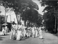 21 Feb 1953 Dhaka University female students procession