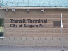 3d letters and plaque nf transit terminal
