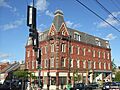 A fascinating building at the main crossroads in Belfast Maine