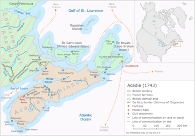 Acadia 1743