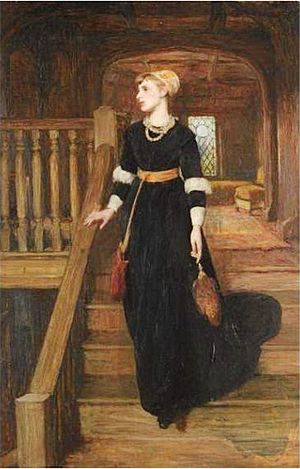 Amy Robsart by W.Q.Orchardson