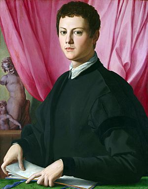 Angelo Bronzino - Portrait of a Young Man