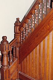 Balustrade within the Southgate-Lewis House