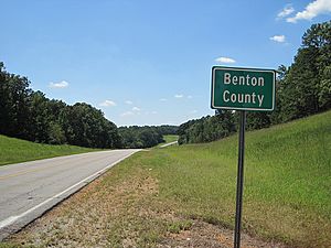 Benton County MS sign 002