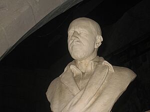 Bust of Sir Tatton Sykes II in Wetwang church (geograph 3066268)