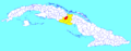 Cabaiguán (Cuban municipal map)