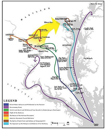 Chesapeake Campaign Map