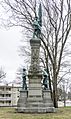 Civil War memorial, Capron Park, Attleboro, Massachusetts