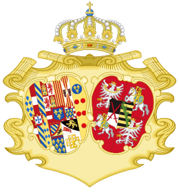 Coat of Arms of Maria Amalia of Saxony, Queen of Naples and Sicily