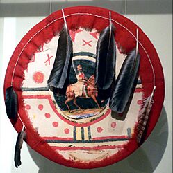 Cochiti Pueblo Ceremonial shield EthnM