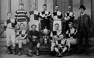 Darlington FC Winners of the Cleveland Challenge Cup 1887