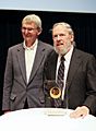 Dennis Ritchie (right) Receiving Japan Prize