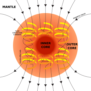 Dynamo Theory - Outer core convection and magnetic field generation