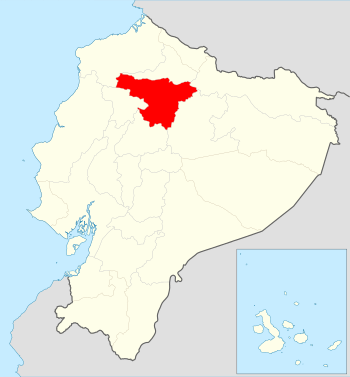 Location of Quitu-Cara culture