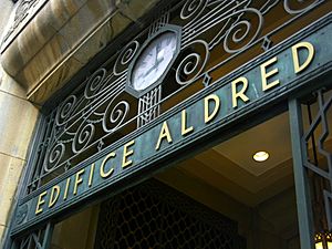 Edifice Aldred entrance