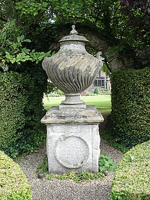 Egyptian Urn, Lord Leycester Hospital Garden, Warwick