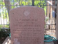 El Camino Real monument in Natchitoches, LA IMG 1903