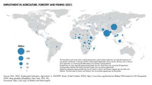 Employment In Agriculture, Forestry And Fishing (2021)