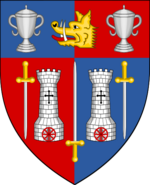 Escutcheon of Peter Levene, Baron Levene of Portsoken.svg