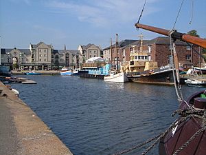 Exeter Canal Basin - geograph.org.uk - 238695