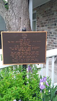 First Baseball Game Plaque - Beachville Ont.