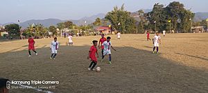 Football in kangaltongbi