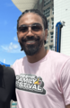 Gabe Vincent at the 2023 Miami Heat Family Festival (cropped)