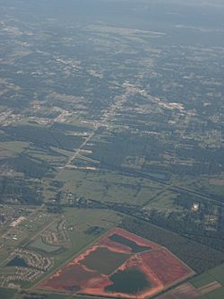 2009 aerial photo of Gonzales