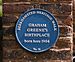 Graham Greene's Birthplace blue plaque crop.jpg