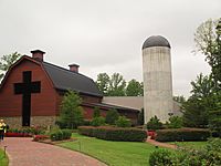 Graham Library and silo, Charlotte, NC IMG 4244