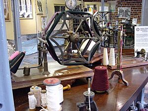 Hank winder in Belper North Mill Museum - geograph.org.uk - 173885