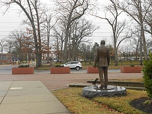 Henry Rowan facing 322 Rowan University