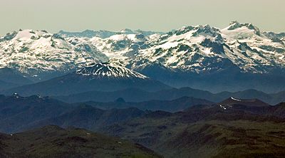 Hornopirén and hualiaque or apagado volcanoes chile x region