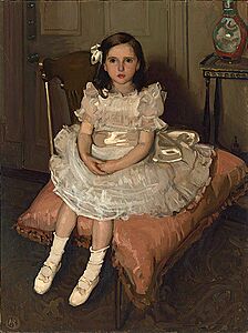 Hugh Ramsay - Portrait of Nellie Patterson