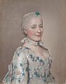 Jean-Étienne Liotard - Portret van Marie Josèphe van Saksen